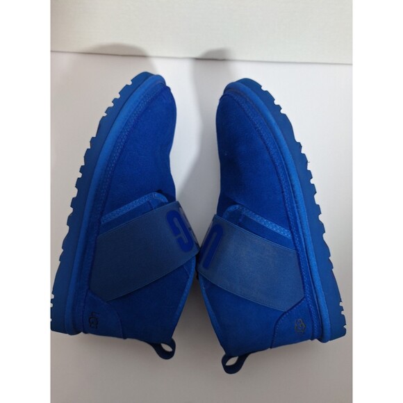 UGG NEUMEL II Graphic Blue Suede Sheepskin Chukka Ankle Boots Size 9 Winter Boot - Picture 9 of 10